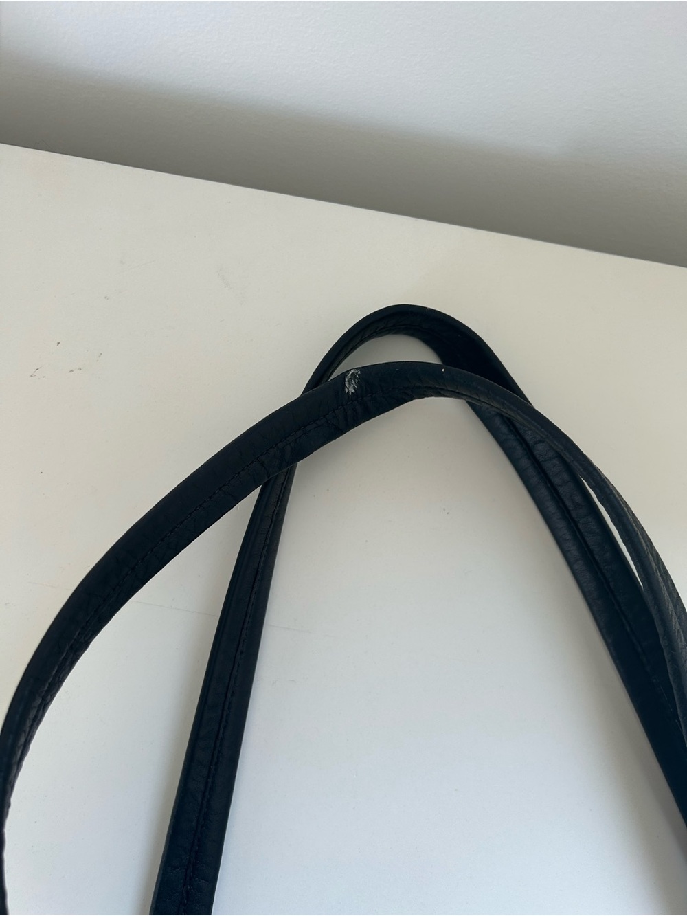 Prada Black Pebbled Leather Tote with Gold Hardware - Picture 5 of 14